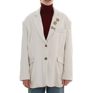 GIACCA IN VELLUTO HAVEONE BURRO